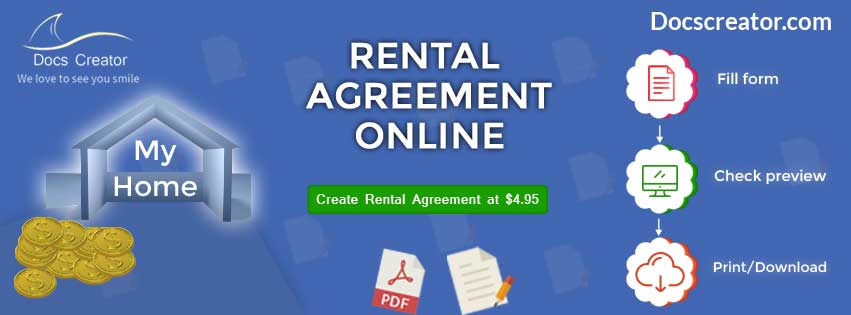 Rental Agreement Online Banner